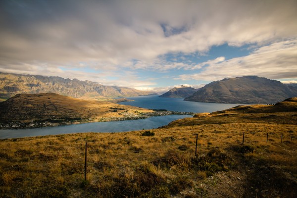 Queenstown fence by Roman Buchhofer